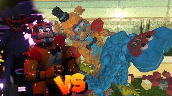 Poppy Playtime vs FNAF - Animal Revolt Battle Simulator