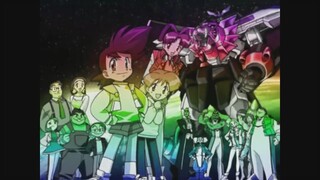 The King of Braves GaoGaiGar Rainbow opening and ending