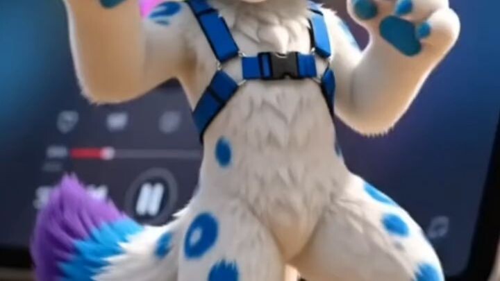 furry cute dance