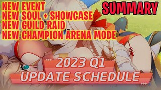 Eversoul 2023 1st Quarter Update Schedule SUMMARY