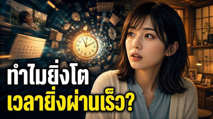 ทำไมยิ่งโตเวลายิ่งผ่านเร็ว #ขี้สงสัย | WhatIfTheUnexplained (EP.3)