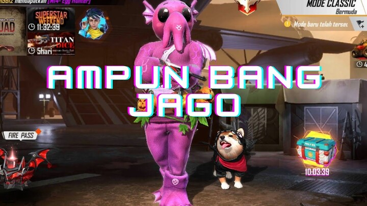 BADUT BELAJAR MAIN FREE FIRE