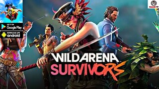 Wild Arena Survivors Gameplay - Battle Royale Game Android