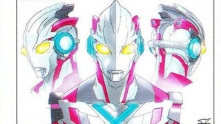 【艾克斯奥特曼】 形象概念设计稿   不一样的风格