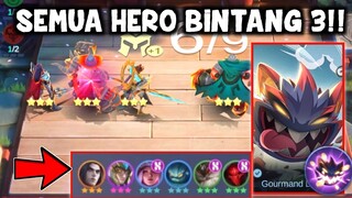 SEMUA HERO BINTANG 3!! THARZ SKILL 3 DI META SEKARANG!! MAGIC CHESS COMBO TERKUAT 2022??
