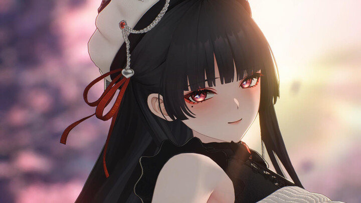 Chisaki’s date outfit—so full of that cute girlfriend vibe!