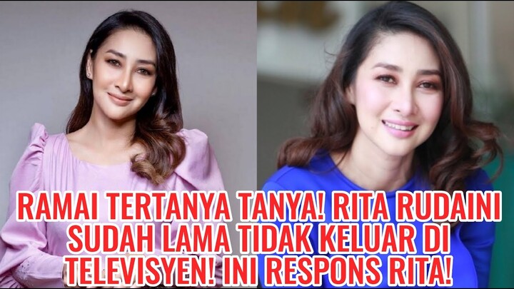 Ramai Tertanya Tanya! Rita Rudaini Sudah Lama Tidak Keluar Di Televisyen! Ini Respons Rita!