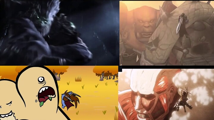 Exactly the same: Attack on Titan / Storm / Warcraft / StarCraft ()