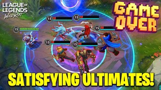 WILD RIFT - 10 Minutes of SUPER Satisfying Ultimates