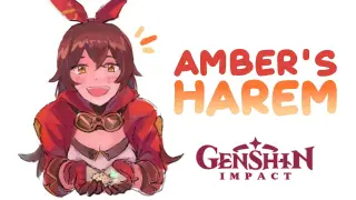 Amber's Harem [Genshin Impact] | Comic Dub