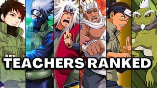 Ranking Naruto's Teachers From Worst To Best