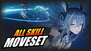 Lamia S Dark All Moveset Skill  - Punishing: Graay Raven