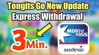 New Express Withdrawal in Tongits Go | GoCoins to Sodexo Mobile Pass and Prepaid Load