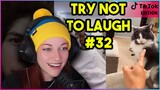 TRY NOT TO LAUGH CHALLENGE #32 (TikTok Edition) | Kruz Reacts