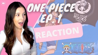 I CAVED 😳 |  ONE PIECE - EPISODE 1 REACTION