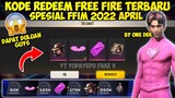 KODE REDEEM FREE FIRE TERBARU | DAPAT TAS BTS - FFIM 2022 APRIL