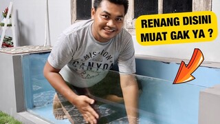 AYAH LARICS PUNYA KOLAM RENANG BARU 😱😅😂🤣