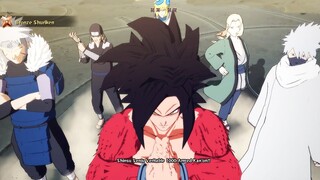 Goku Siêu Saiyan 4 Cùng Các Hokage Làng Lá Xài Nhẫn Thuật Tối Thượng -NARUTO SHIPUDEN STOM 4 Tập 249