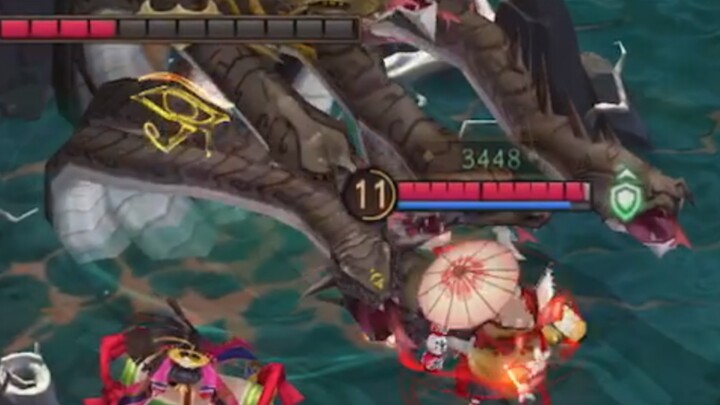 These guys will never forget this fateful encounter with the God of Fate.