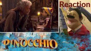 Pinocchio 2022 Live Action | Teaser Trailer Reaction (Puppet Reaction)