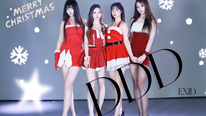 Midnight Christmas Show ~ Exid-DDD Christmas Skin Version One-shot Full Song Cover [PPX Planet Group