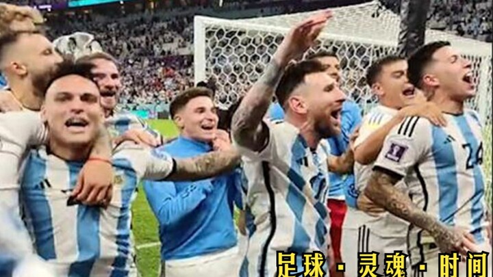 Every soul etched with love and kindness will become a ferryman in our lives. May Argentina win thei