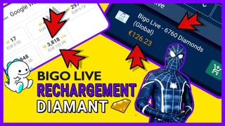 MTC GAME/ LA MEILLEUR RECHARGE DE DIAMANTS POUR BIGO LIVE STREAM?!