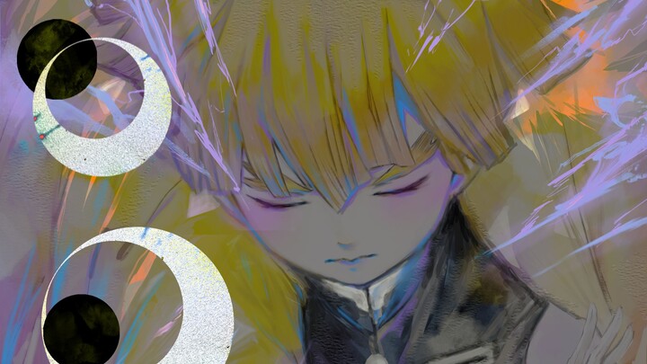 [Digital Illustration] Demon Slayer - Zenitsu Agatsuma