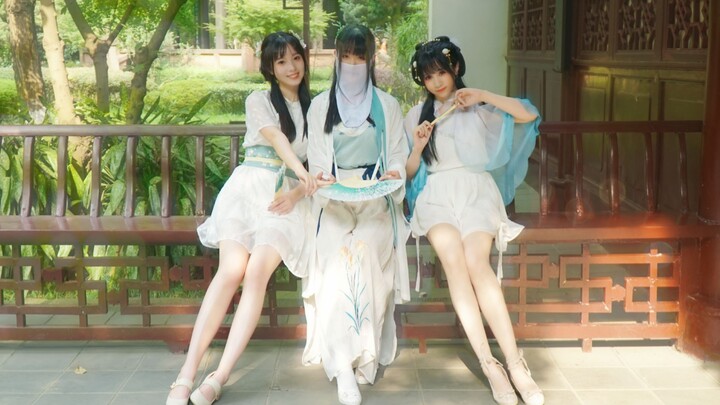 Fan Shadow Chronicles: Playful Chinese-style Girl [Wanyi x 302 x Zhaoyueyu]