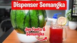 Dispenser Semangka | How to Make a Watermelon Juice Dispenser