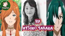 RIP ATSUKO TANAKA SEIYUU FRIEREN ROSE CHIYUU MAHO