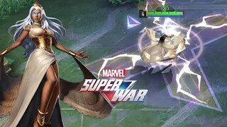 MARVEL Super War: STORM "Queen of Wakanda" Skin Gameplay