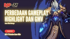 BINGUNG❓PERBEDAAN GAMEPLAY, HIGHLIGHTS DAN GAME MUSIC VIDEO (GMV) - VOIDCALLER HONOR OF KING