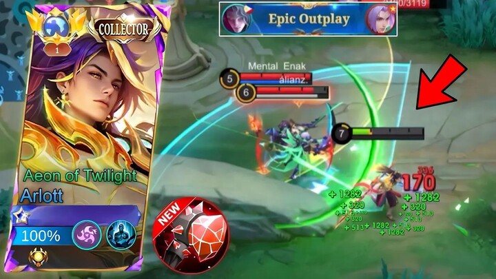 GLOBAL ARLOTT BEST BUILD AND EMBLEM FOR SUSTAIN AND DAMAGE!