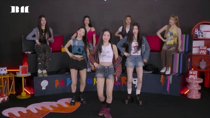 【BABYMONSTER】Thử thách vũ đạo tại buổi họp báo