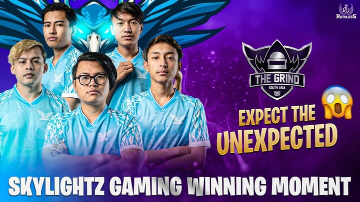 @SkylightzGamingYT CHAMPIONS OF THE GRIND SOUTH ASIA 🏆 #sg #ggsg #stayinthelight