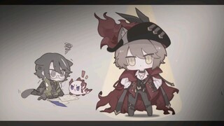 【明日方舟/描改】面包烤焦了，但是古堡猫猫们