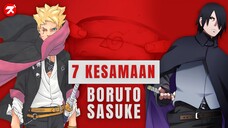 7 KESAMAAN ANTARA BORUTO DENGAN SASUKE YANG TIDAK KITA SADARI ‼️