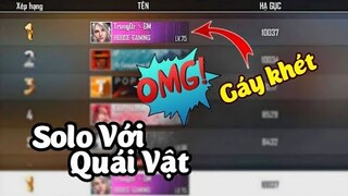 FreeFire | KQD2K Solo Với Cựu Quái Vật Top 1 Kill Rank TrungĐz | KQD2K