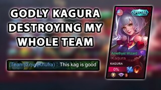 What Happens When The Godly Kagura Herself Is Playing Kagura | Mobile Legends