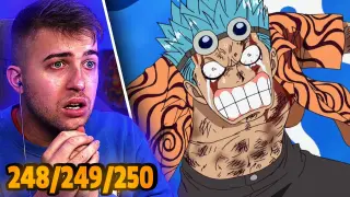 Lucci Is Broken Going Merry Is Alive One Piece Episode 246 247 Reaction Review Bilibili