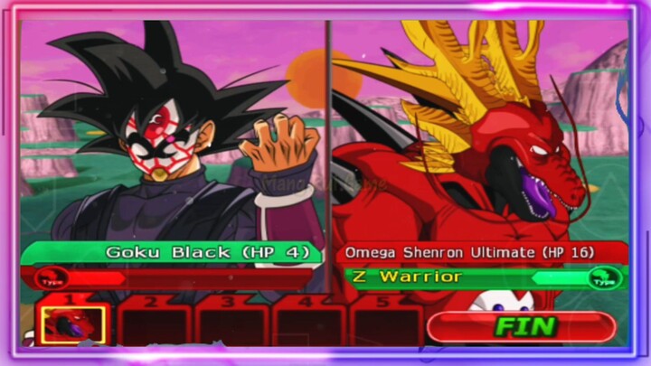 GOKU BLACK VS OMEGA SHENRON ULTIMATE Z WARRIOR - DB MOD ANDROID GAMEPLAY🔥