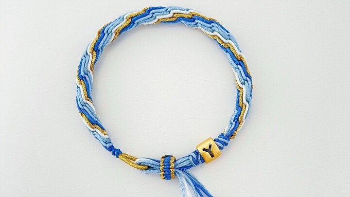 Hướng dẫn đan vòng tay ngũ sắc luân hồi, thêm nhiều mẫu mã và màu sắc dây đeo tay
