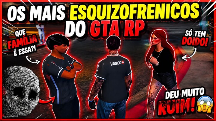 UM DIA COM A FAMÍLIA MAIS MALUCA DO GTA RP 🤪 - A FAMILIA DO VÉIO PARTE #07