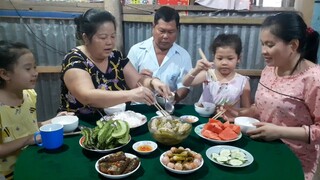 Cá Đối Kho Nước Dừa Khổ Qua Dồn Chả Cá Thác Lác Ăn Sạch Nồi Cơm| TKQ & Family T567