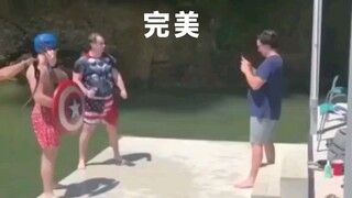 我的天哪，这个就是完美吧 复仇者联盟