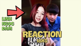 BÔ REACTION VLOG ĐẦU TIÊN CỦA LINH NGỌC ĐÀM BẬT MÍ NGHỀ STREAMER