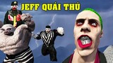 GTA 5 - Cảnh sát Jeff khổng lồ 2 bị tên Hề điên cười hóa thành Quái thú |  GHTG