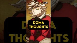 What All Upper Moon Thinks Of Doma🤔| Demon Slayer Hindi | #shorts #demonslayer