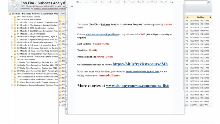 Eno Eka – Buisness Analysis Accelerator Program